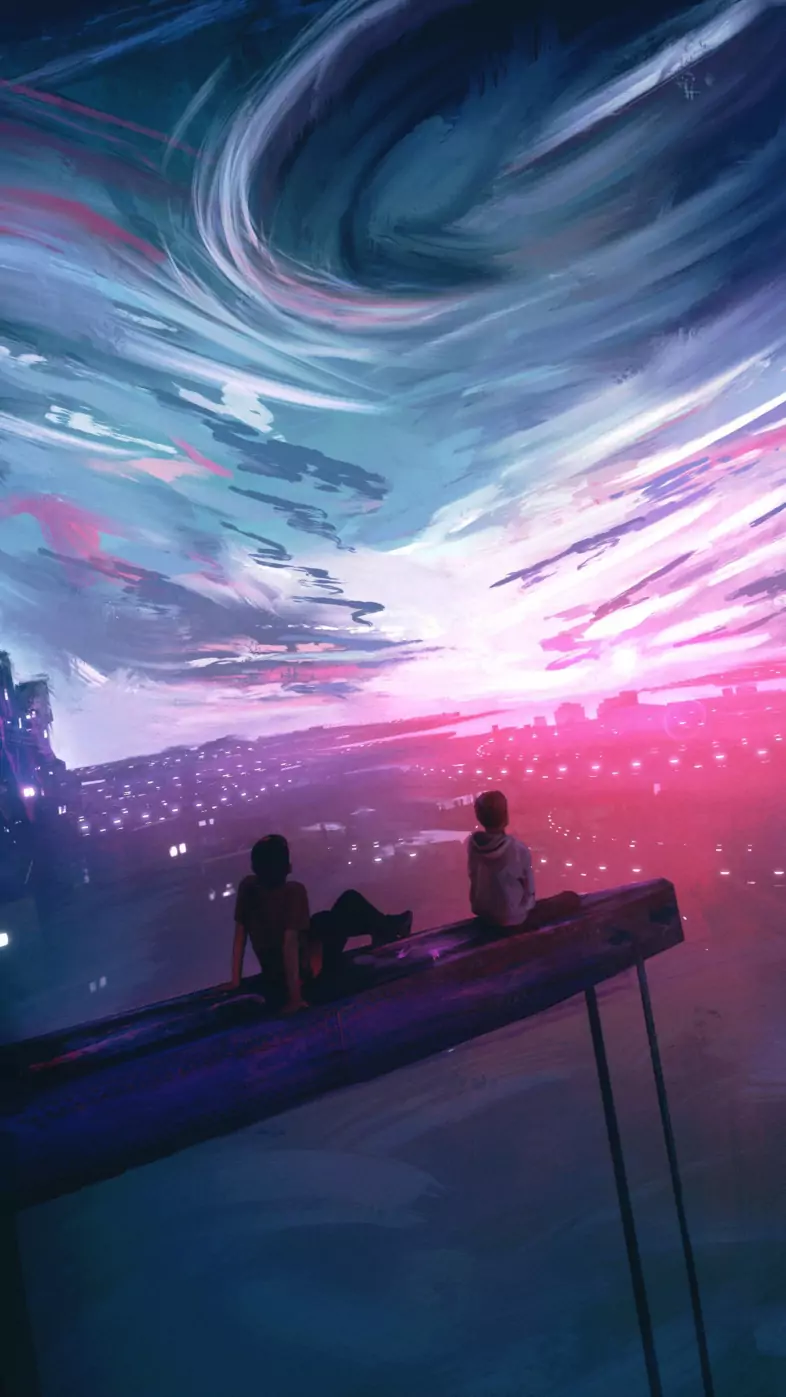 alone boy wallpaper